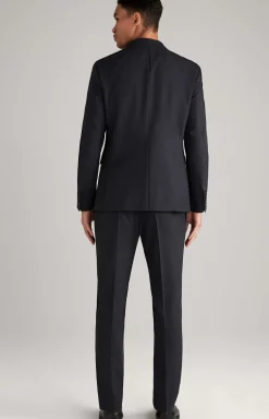Hot JOOP! Haspar-Bloom Suit in Dark Blue mélange dark blue melange