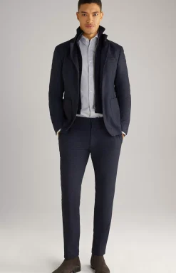 Hot JOOP! Hectar Jacket in Dark Blue Marl dark blue melange