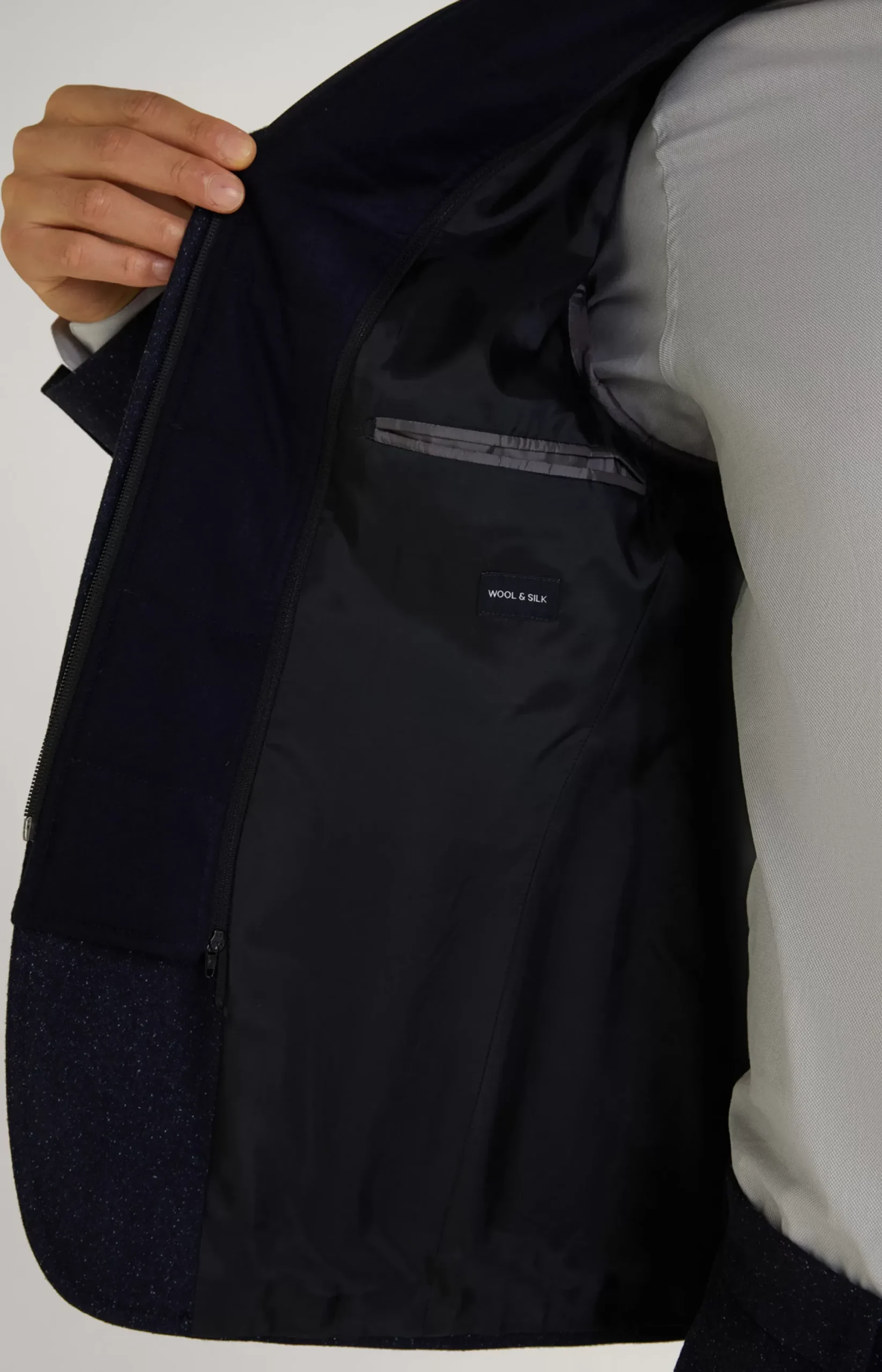 Hot JOOP! Hectar Jacket in Dark Blue Marl dark blue melange