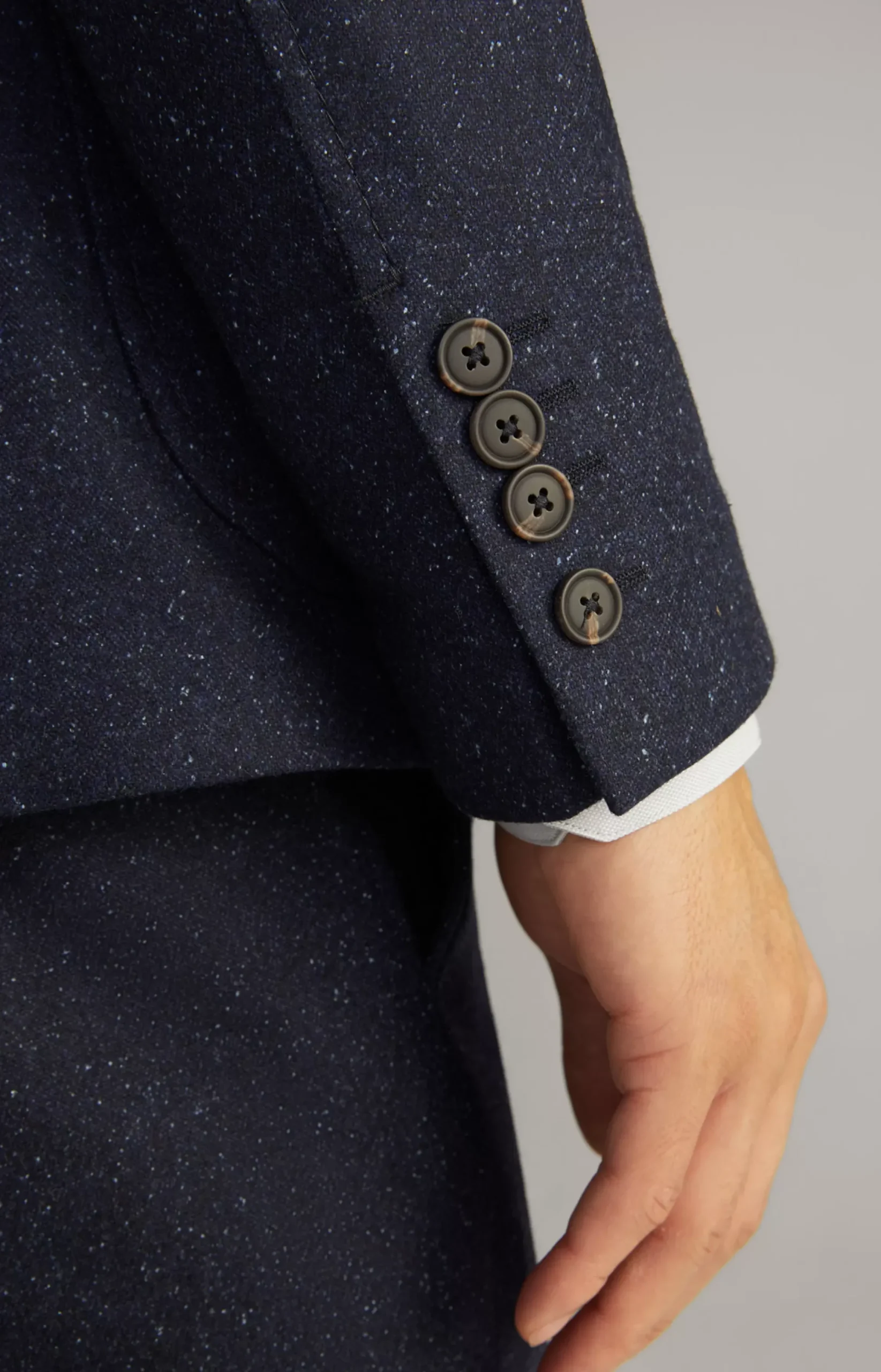 Hot JOOP! Hectar Jacket in Dark Blue Marl dark blue melange