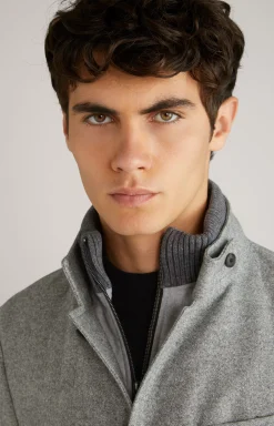 Hot JOOP! Hectar Jacket in Grey Marl grey melange