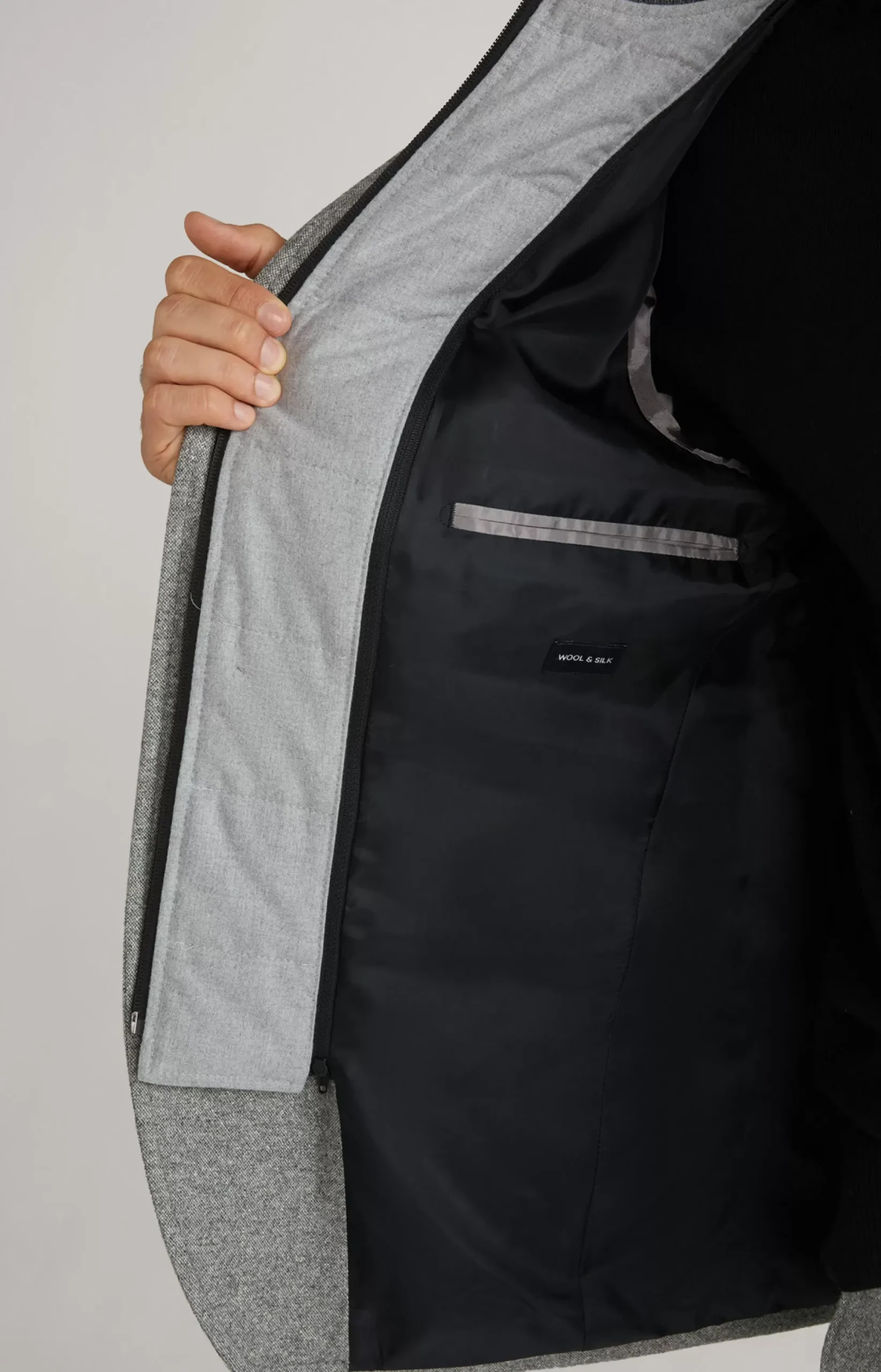 Hot JOOP! Hectar Jacket in Grey Marl grey melange
