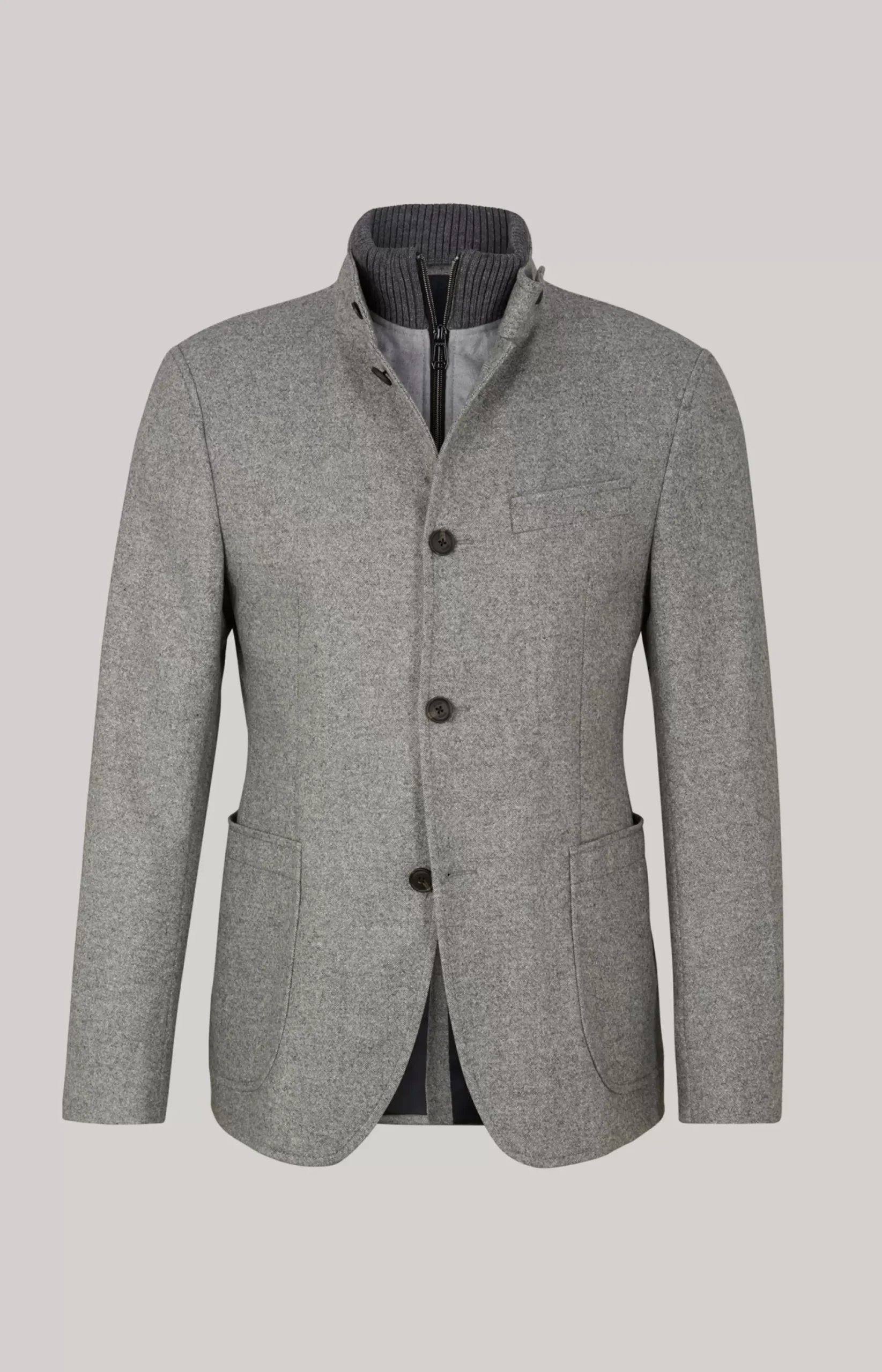 Hot JOOP! Hectar Jacket in Grey Marl grey melange