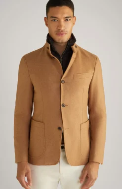 JOOP! Hectar Wool Mix Jacket in brown