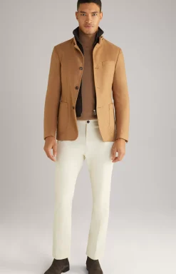 JOOP! Hectar Wool Mix Jacket in brown