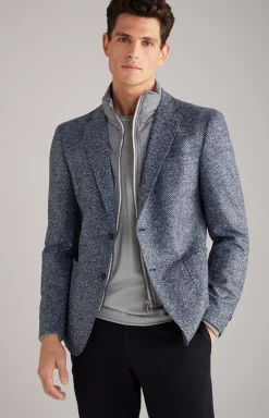 Best JOOP! Hecton Jacket in a Blue and White Pattern mottled blue/white