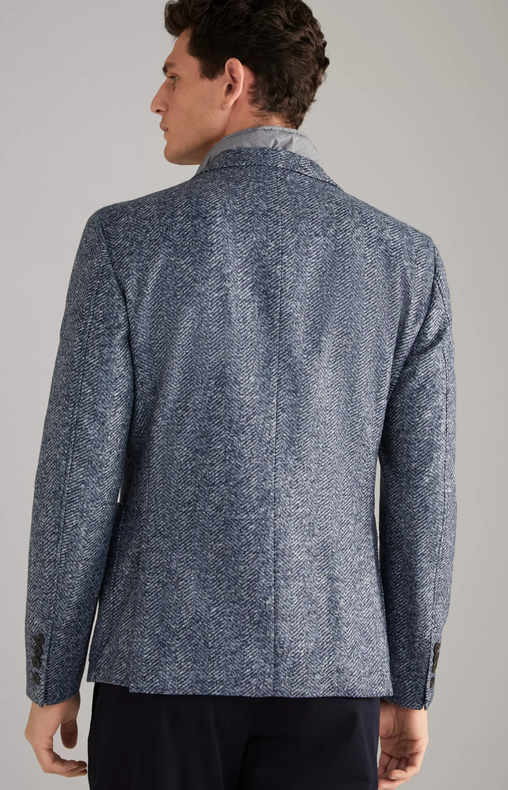 Best JOOP! Hecton Jacket in a Blue and White Pattern mottled blue/white