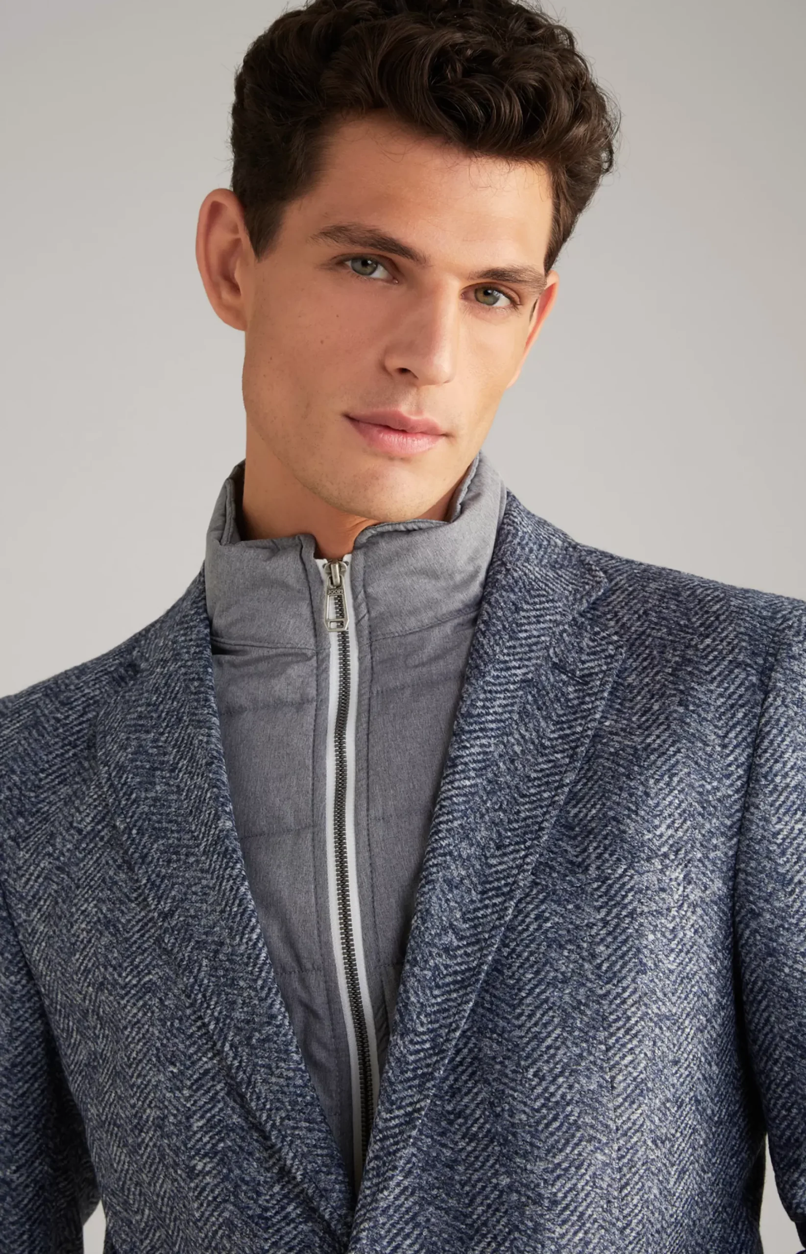 Best JOOP! Hecton Jacket in a Blue and White Pattern mottled blue/white
