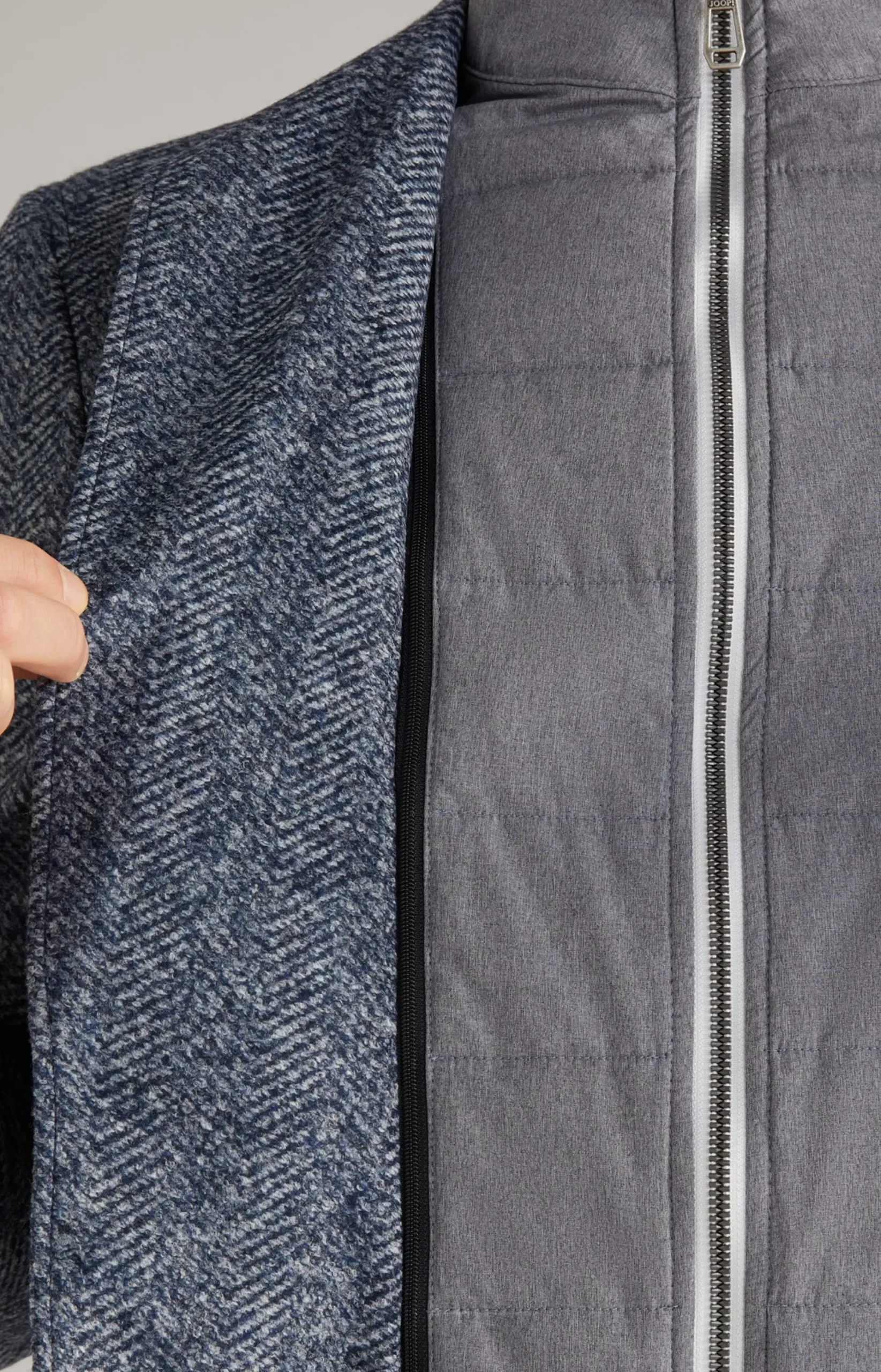 Best JOOP! Hecton Jacket in a Blue and White Pattern mottled blue/white