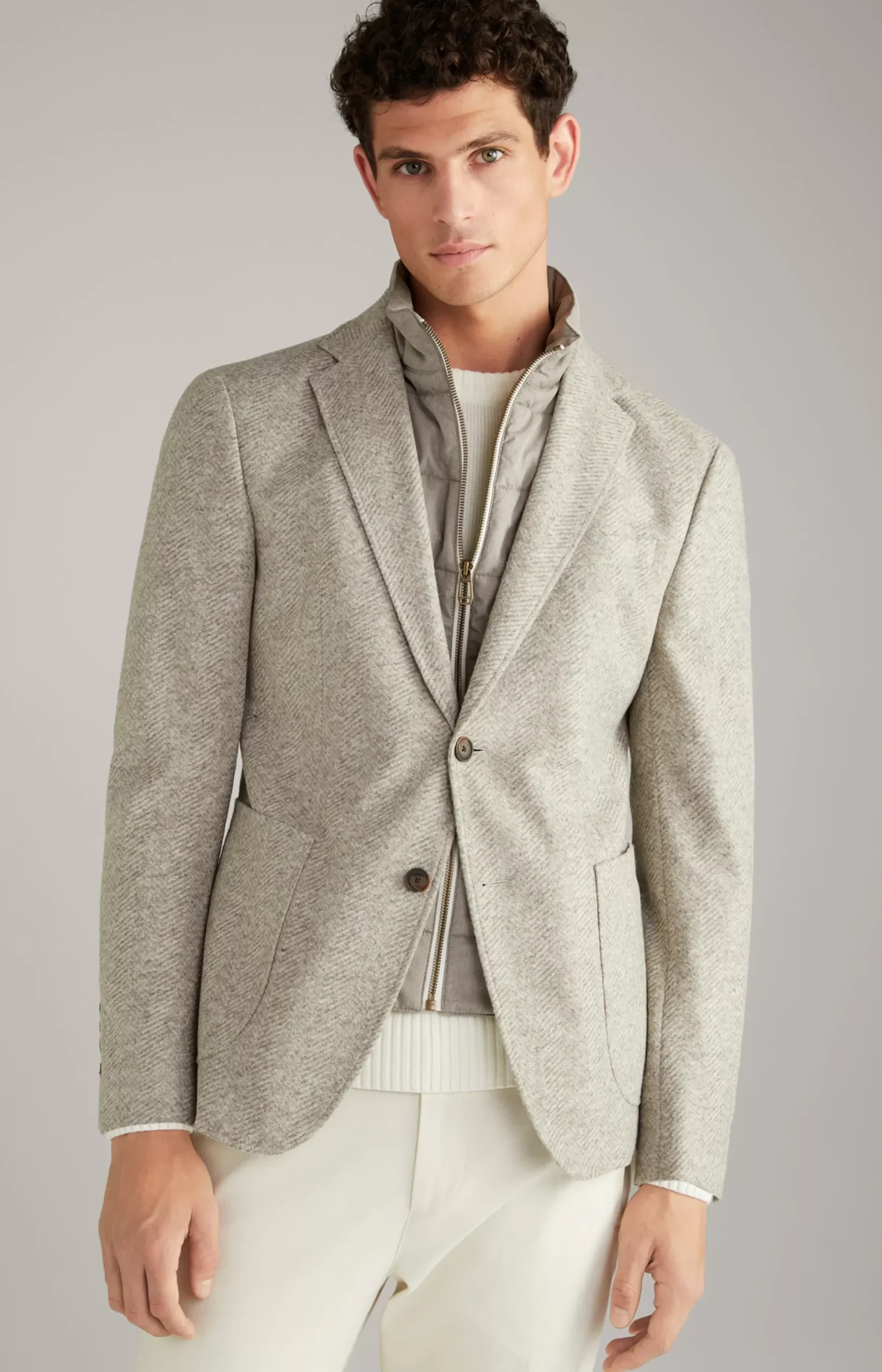 Sale JOOP! Hecton Jacket in Beige mélange beige melange
