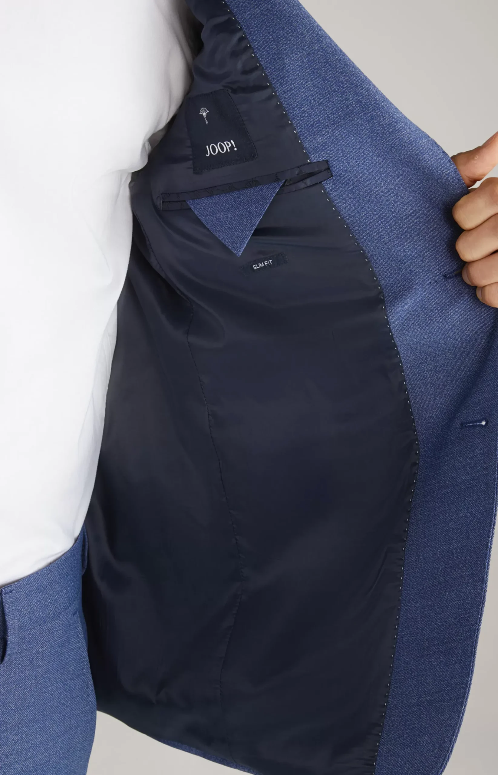 Outlet JOOP! Herby Modular Jacket in Blue Marl blue melange