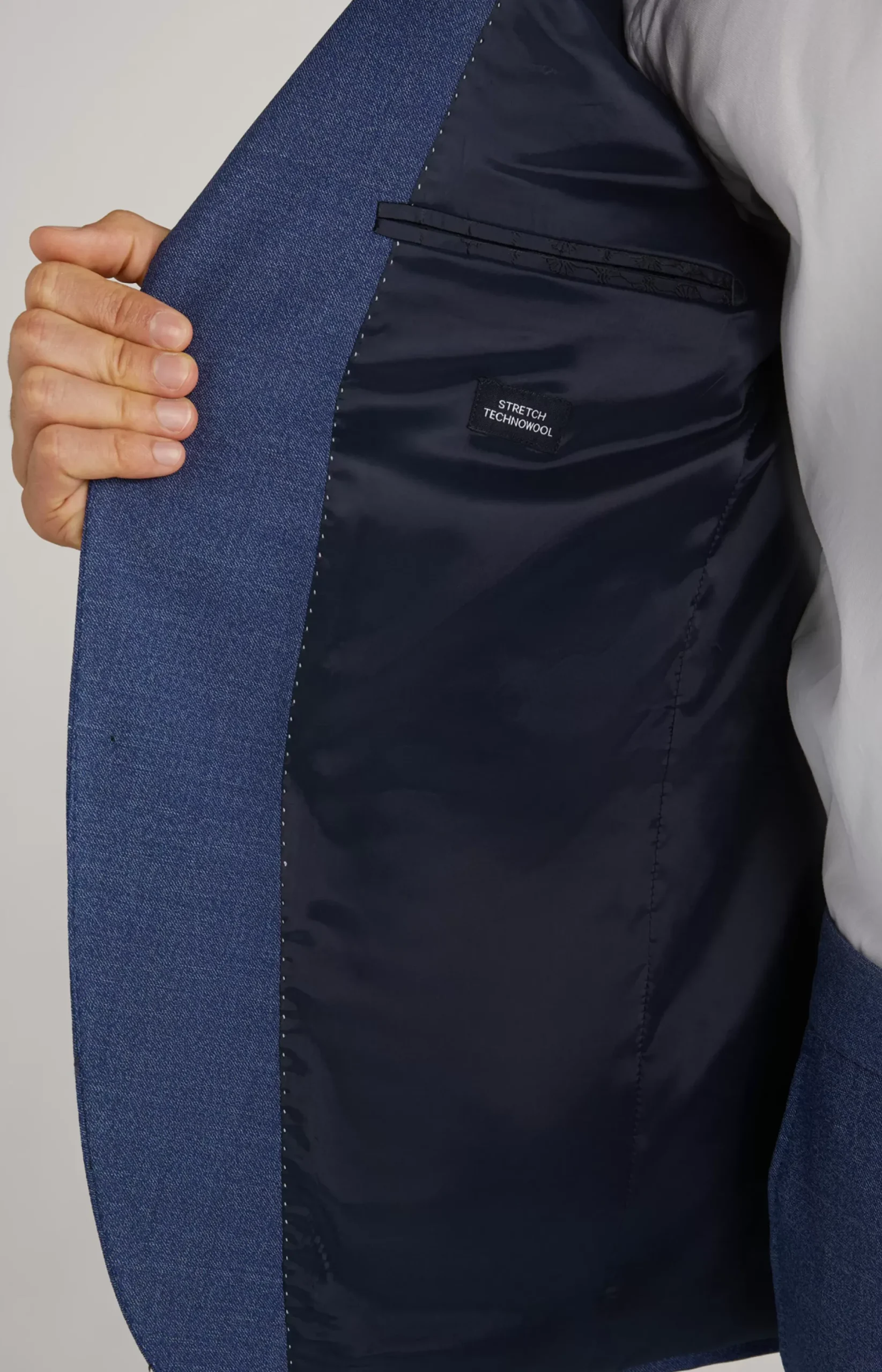 Outlet JOOP! Herby Modular Jacket in Blue Marl blue melange