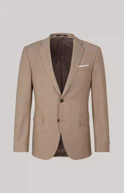 Hot JOOP! Herby Modular Jacket in Light Brown Marl light brown flecked
