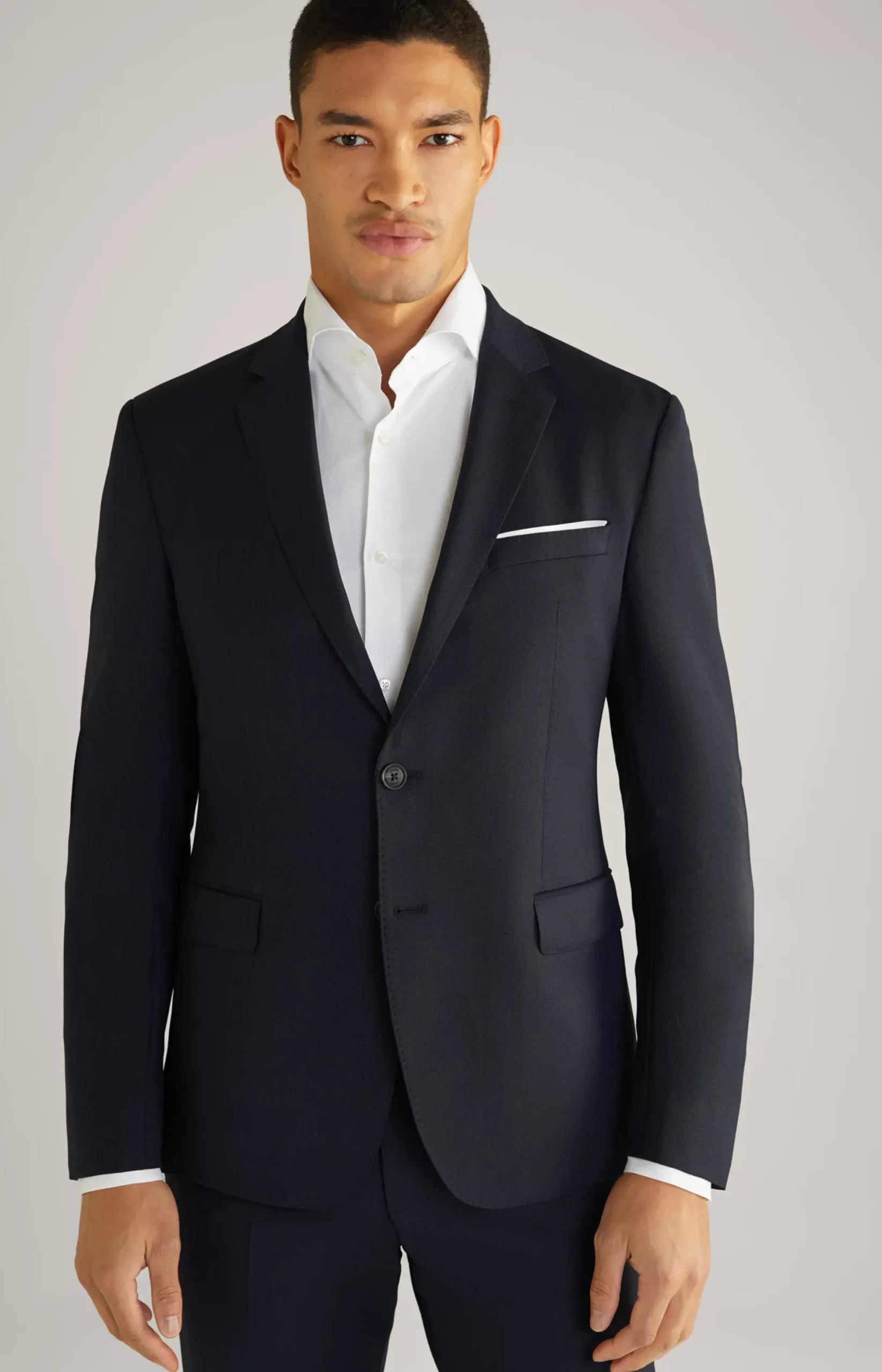 JOOP! Herby Modular Jacket in Navy Marl dark blue