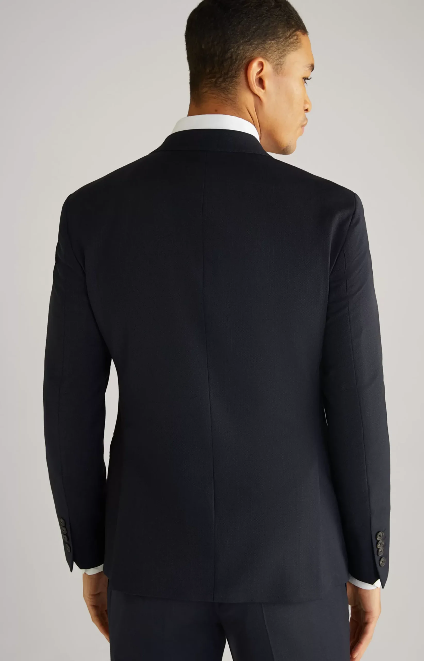 JOOP! Herby Modular Jacket in Navy Marl dark blue