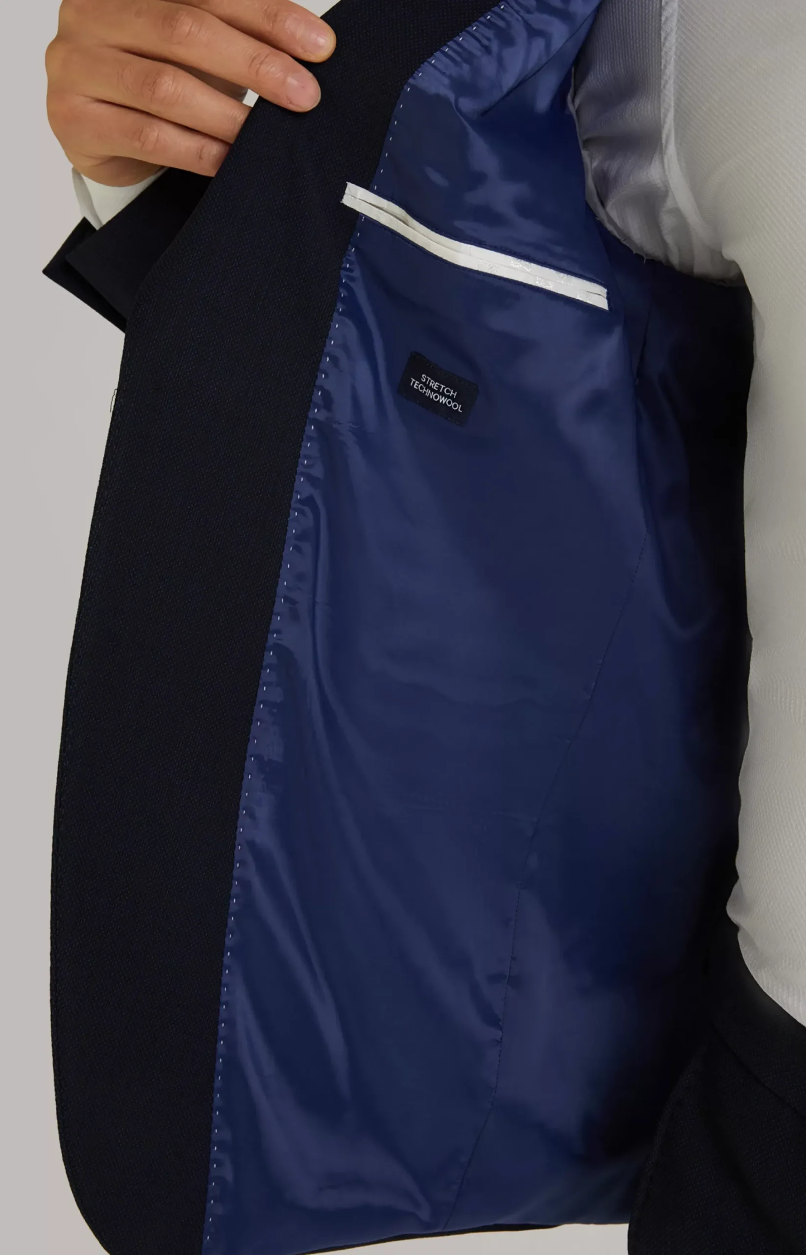 JOOP! Herby Modular Jacket in Navy Marl dark blue
