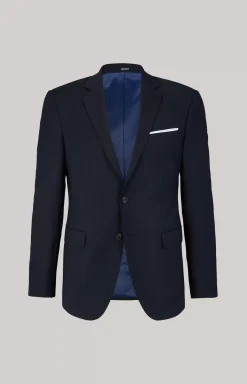 JOOP! Herby Modular Jacket in Navy Marl dark blue