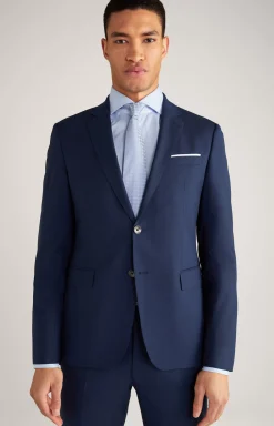 New JOOP! Herby Modular Jacket in Navy melted mottled navy