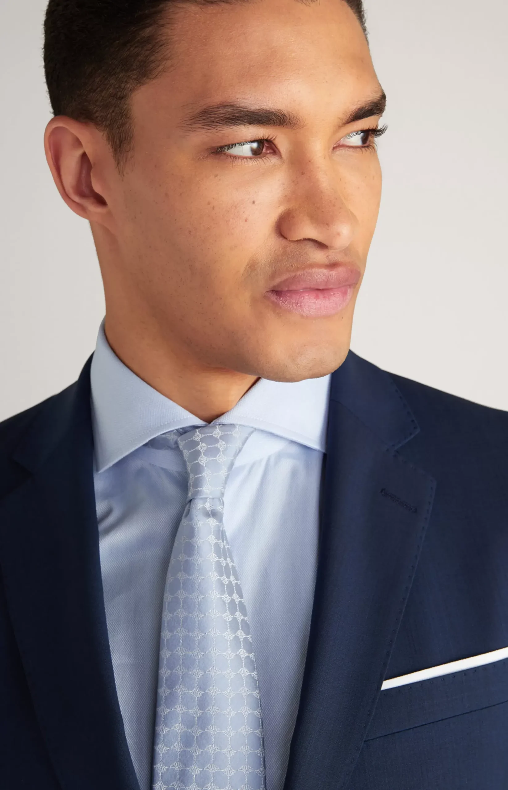 New JOOP! Herby Modular Jacket in Navy melted mottled navy