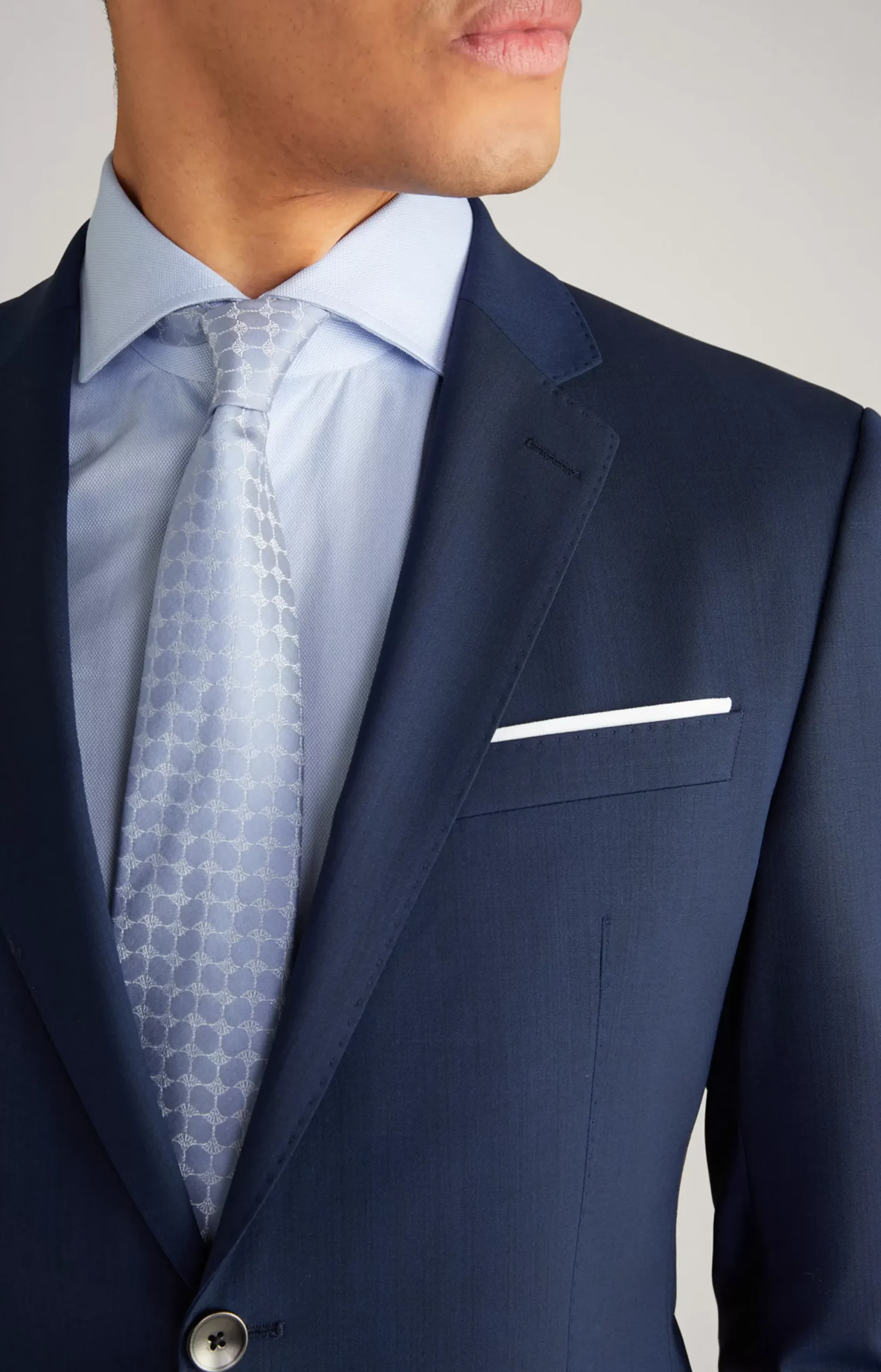 New JOOP! Herby Modular Jacket in Navy melted mottled navy