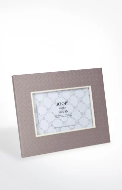 Clearance JOOP! Homeline picture frame (for photos 10 x 15 cm), grey-rosé herringbone medium grey 2