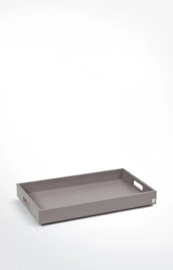 Discount JOOP! Homeline tray, grey-rosé herringbone medium grey 2