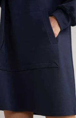 Sale JOOP! Hooded Loungewear dress in navy