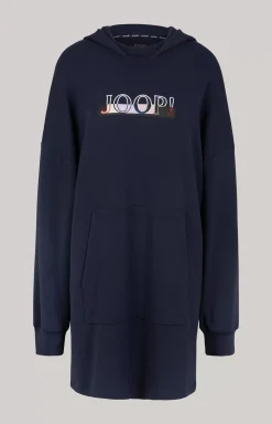Sale JOOP! Hooded Loungewear dress in navy