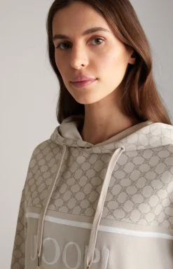 Discount JOOP! Hoodie in a Pattern light brown