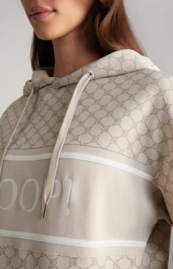 Discount JOOP! Hoodie in a Pattern light brown
