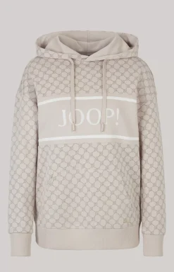 Discount JOOP! Hoodie in a Pattern light brown