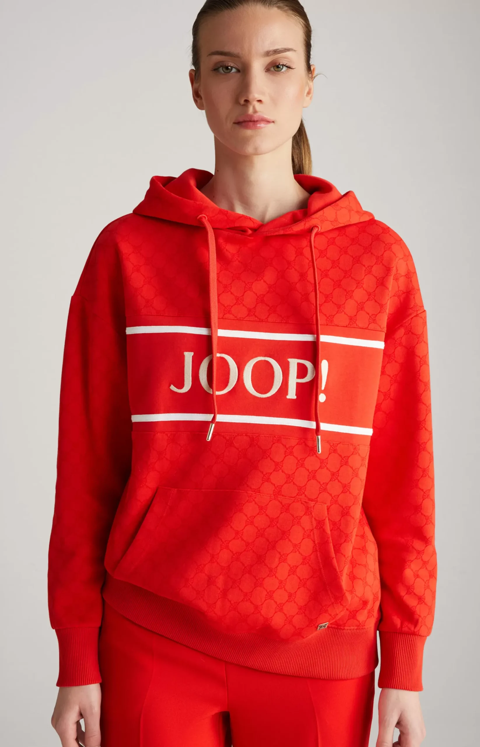 Outlet JOOP! Hoodie in a Pattern red