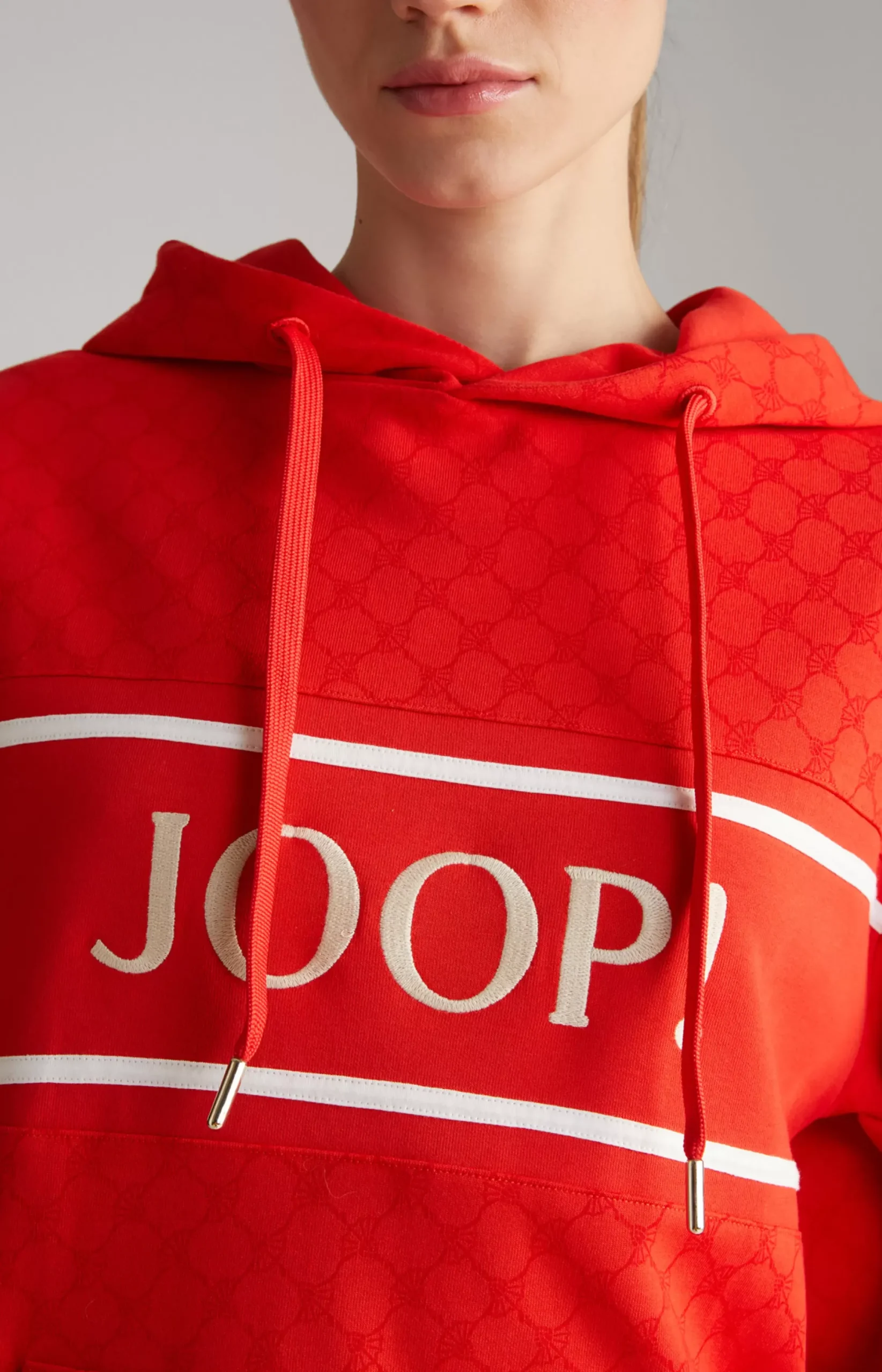 Outlet JOOP! Hoodie in a Pattern red