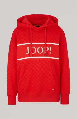 Outlet JOOP! Hoodie in a Pattern red
