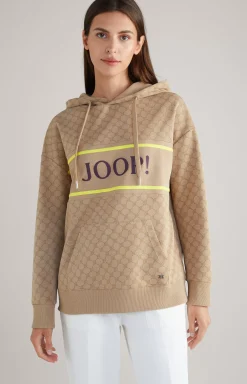 Online JOOP! Hoodie in Beige, patterned beige patterned