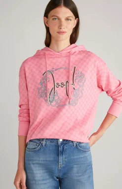Discount JOOP! Hoodie in Pink, Patterned pink patterned