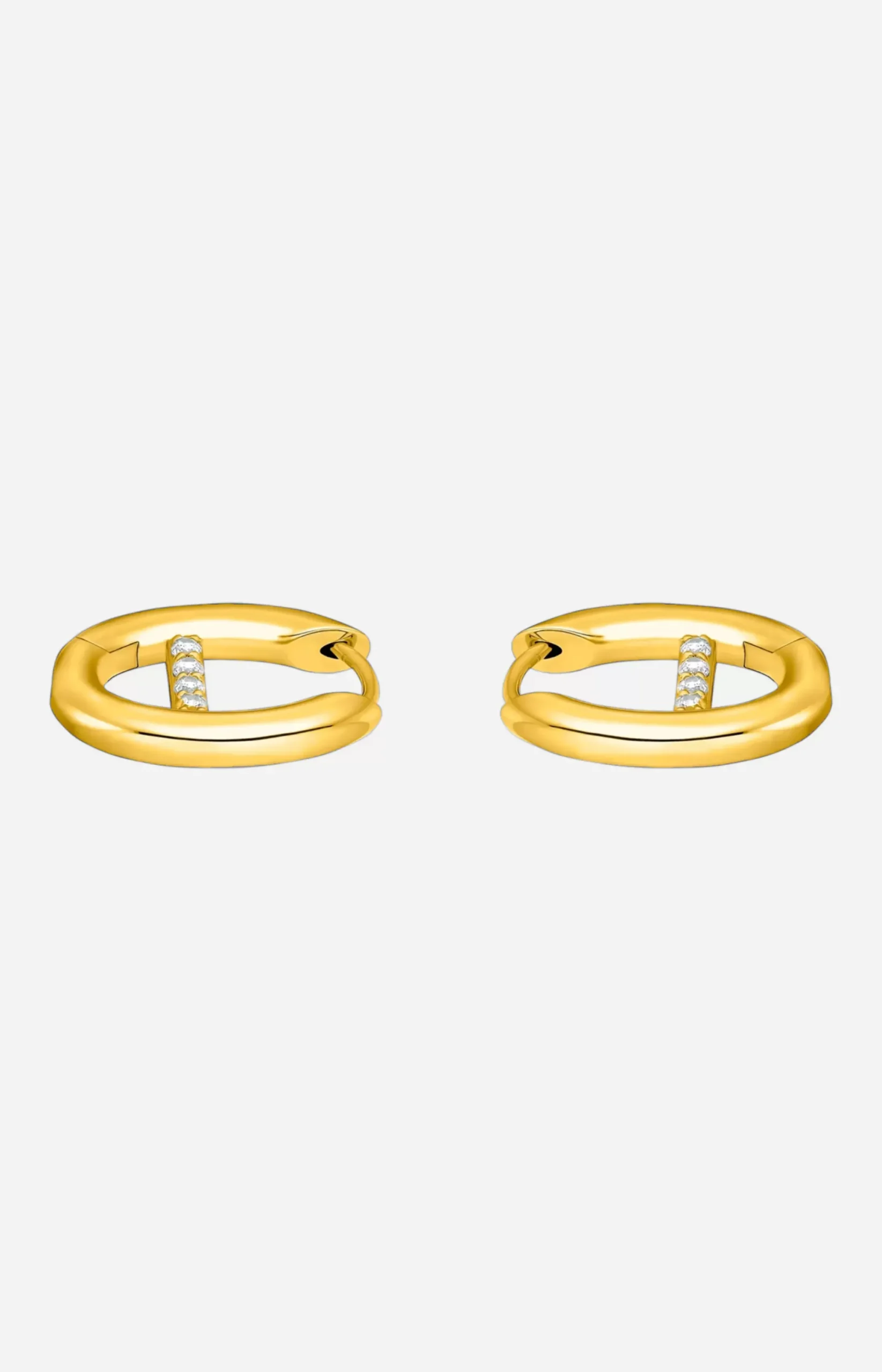 New JOOP! Hoop Earrings in gold