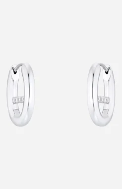 Hot JOOP! Hoop Earrings in silver