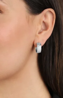 Discount JOOP! Hoop Earrings in silver