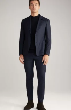 Online JOOP! Hoverest Jacket in Dark Blue Marl dark blue melange
