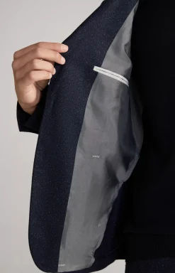 Online JOOP! Hoverest Jacket in Dark Blue Marl dark blue melange