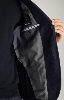 Online JOOP! Hoverest Jacket in Dark Blue Marl dark blue melange