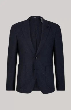 Online JOOP! Hoverest Jacket in Dark Blue Marl dark blue melange