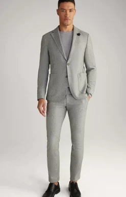 New JOOP! Hoverest Jacket in Grey Marl grey melange