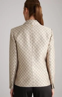 New JOOP! Jacquard Blazer in Pattern beige
