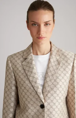 New JOOP! Jacquard Blazer in Pattern beige