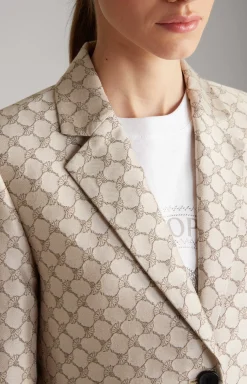 New JOOP! Jacquard Blazer in Pattern beige