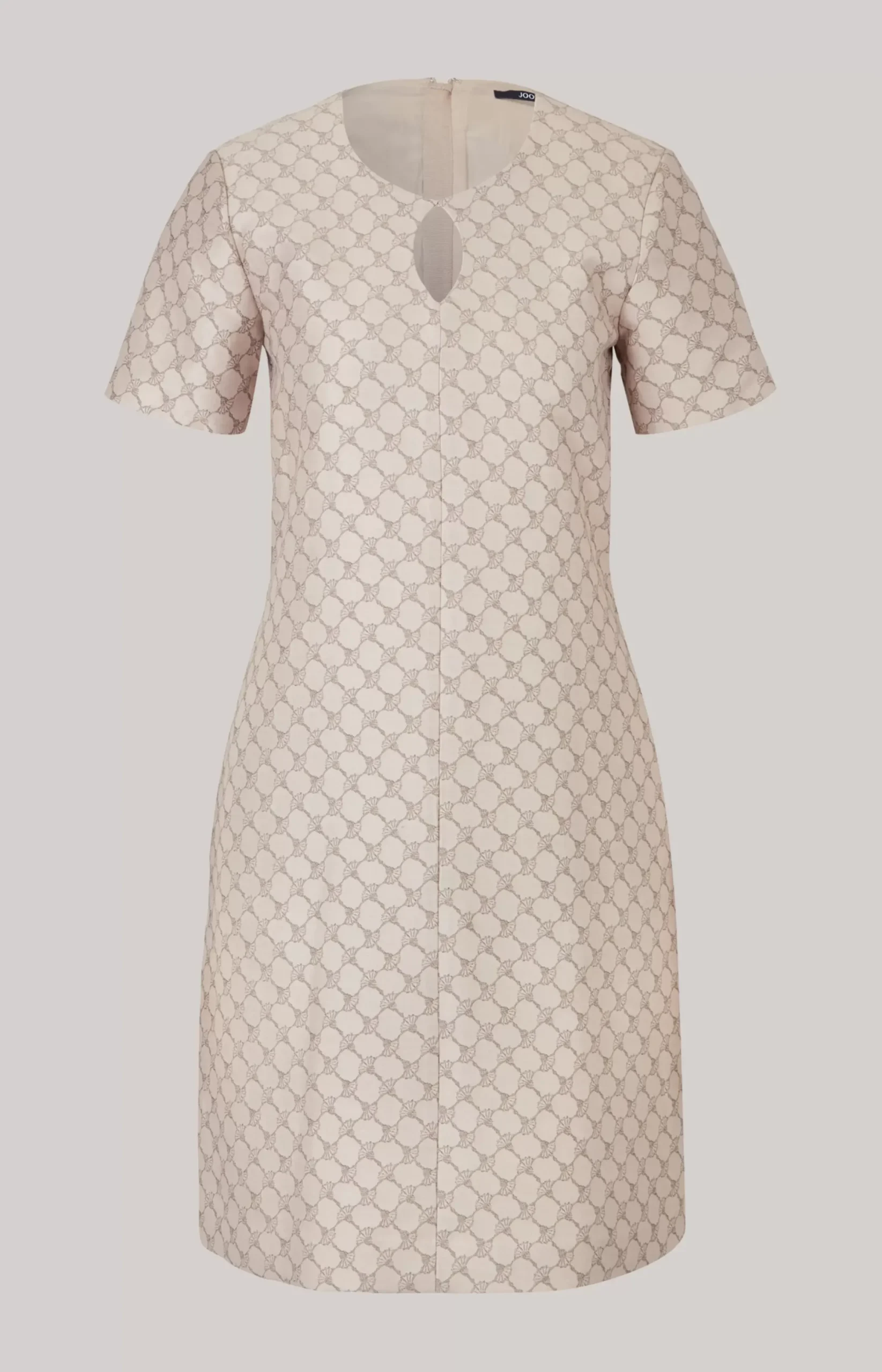 Hot JOOP! Jacquard Dress in a Pattern beige