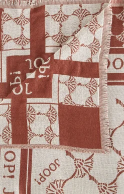 Sale JOOP! Jacquard Scarf in brown/ecru