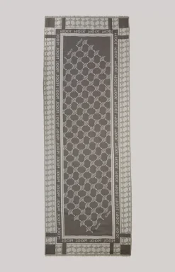 Outlet JOOP! Jacquard Scarf in grey/cream